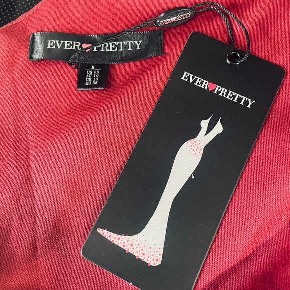 Ever Pretty Burgundy Prom Dress - Picture 3 of 13